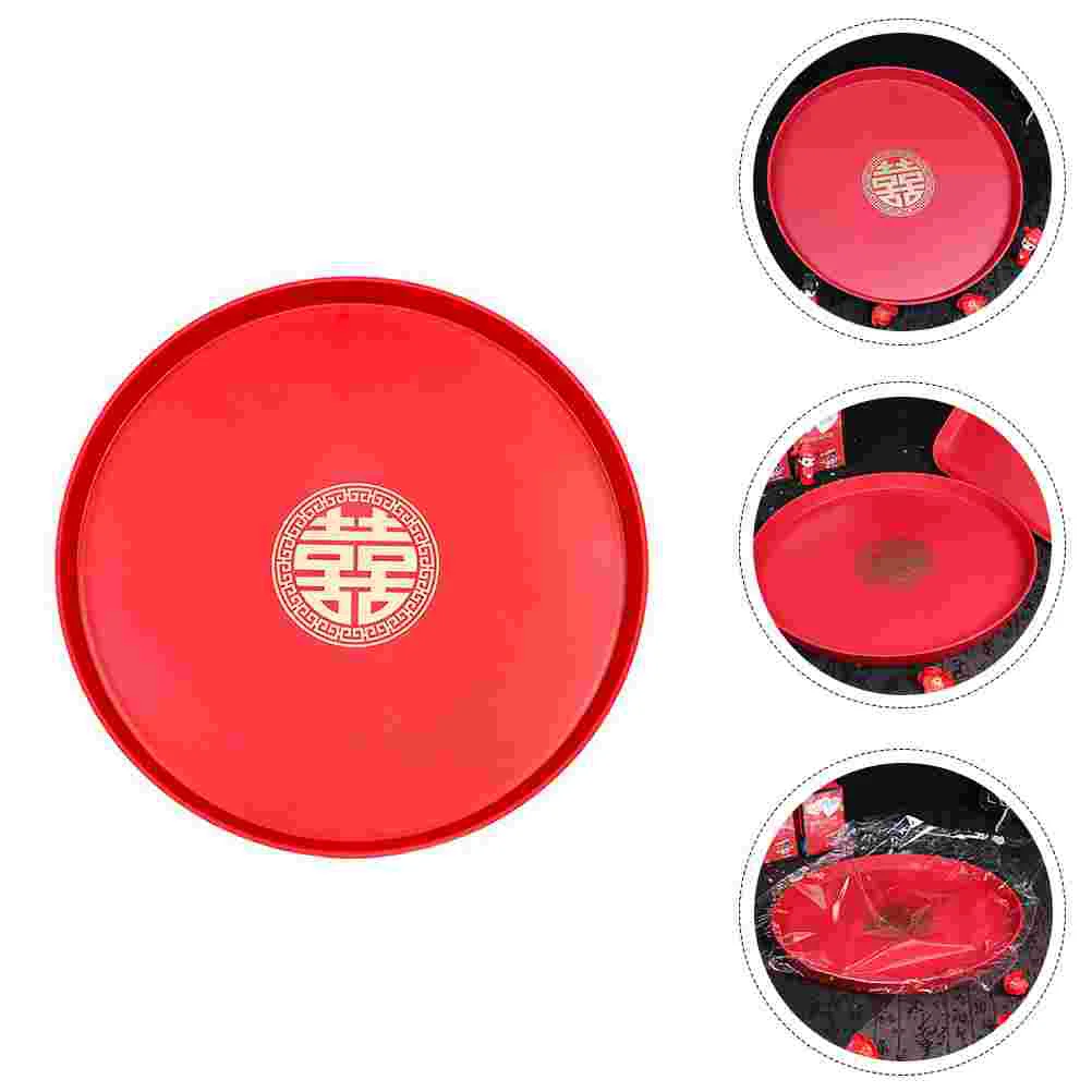 Candy Serving Tray Round Serving Platter Chinese Wedding Decoration Candy Snack Serving Tray Nut Snack Dish Home Décor
Candy Serving Tray Round Serving Platter Chinese Wedding Decoration Candy Snack Serving Tray Nut Snack Dish Home Décor