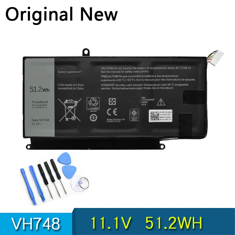 New Original Battery VH748 For DELL Vostro 5560 5460 5470 14 5480 P41G Inspiron 14-5439 5470D-1328 V5460D-1308 V5460D-1318
New Original Battery VH748 For DELL Vostro 5560 5460 5470 14 5480 P41G Inspiron 14-5439 5470D-1328 V5460D-1308 V5460D-1318