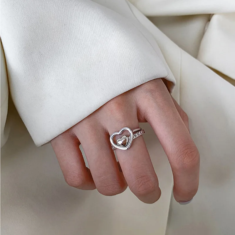 2023 Cute Women Rings Korean Fashion Gothic Love Stacked Wear Retro Interwoven Hollow Heart-Shaped Gold Jewelry Engagement Ring
2023 Cute Women Rings Korean Fashion Gothic Love Stacked Wear Retro Interwoven Hollow Heart-Shaped Gold Jewelry Engagement Ring
