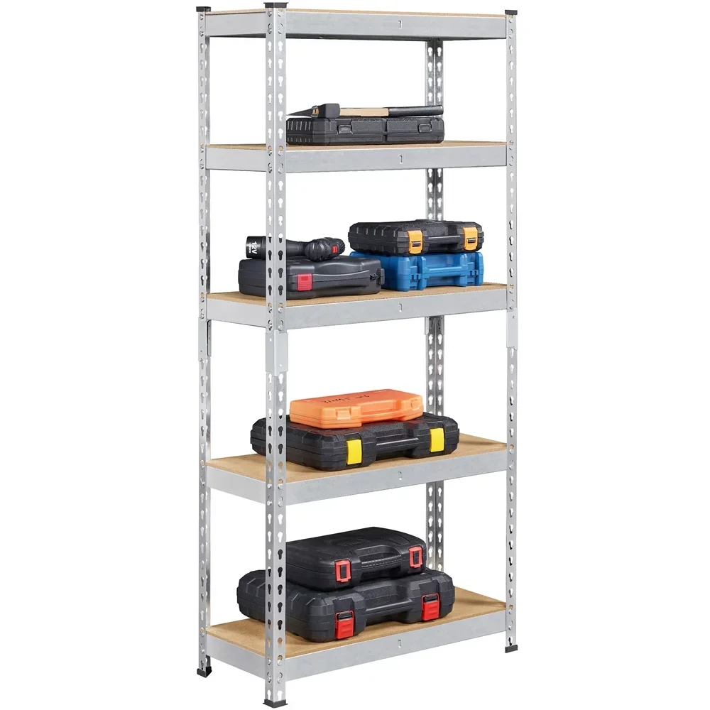 5-Shelf Boltless & Adjustable Steel Storage Shelf Unit, Holds up to 330 lb Per Shelf
5-Shelf Boltless & Adjustable Steel Storage Shelf Unit, Holds up to 330 lb Per Shelf