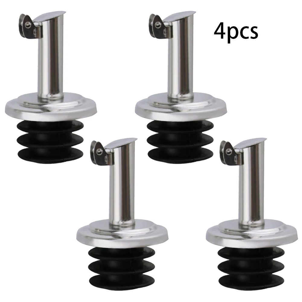4pcs Spout For Oil Or Vinegar Stainless Steel Stopper For Bottle Wine Olive Oil Pourer Dispenser Kitchen Bar Accessories
4pcs Spout For Oil Or Vinegar Stainless Steel Stopper For Bottle Wine Olive Oil Pourer Dispenser Kitchen Bar Accessories