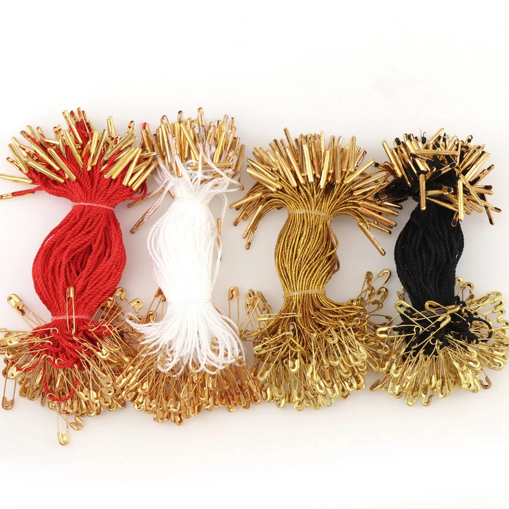 500 Pcs Copper Barbed Hangtag Cords With Safety Pin Label Tickets Swing Tag Cord Thread Rope Superior Tag Cords
500 Pcs Copper Barbed Hangtag Cords With Safety Pin Label Tickets Swing Tag Cord Thread Rope Superior Tag Cords