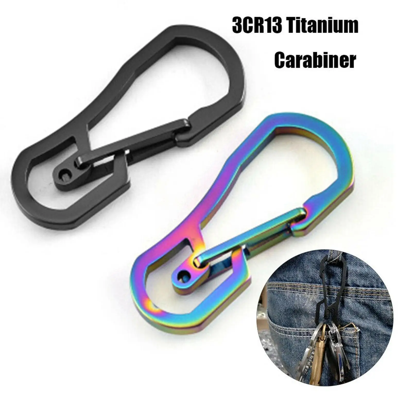 1 Pc Aluminum Alloy Carabiner Camping Clip Outdoor Buckle Holder Ring Clip Ring Chain Camping Hook Carabiner W7n7
1 Pc Aluminum Alloy Carabiner Camping Clip Outdoor Buckle Holder Ring Clip Ring Chain Camping Hook Carabiner W7n7