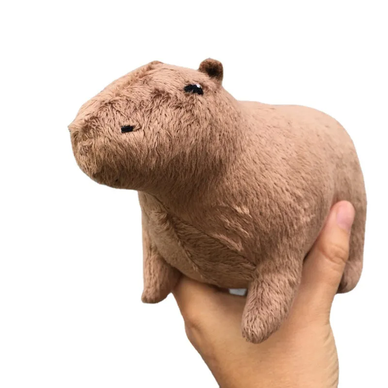 18cm Simulation Fluffty Capybara Stuffed Animals Plush Toy Soft Dolls Real Life Capybara Dolls Kids Toys Peluche Christmas Gift
18cm Simulation Fluffty Capybara Stuffed Animals Plush Toy Soft Dolls Real Life Capybara Dolls Kids Toys Peluche Christmas Gift