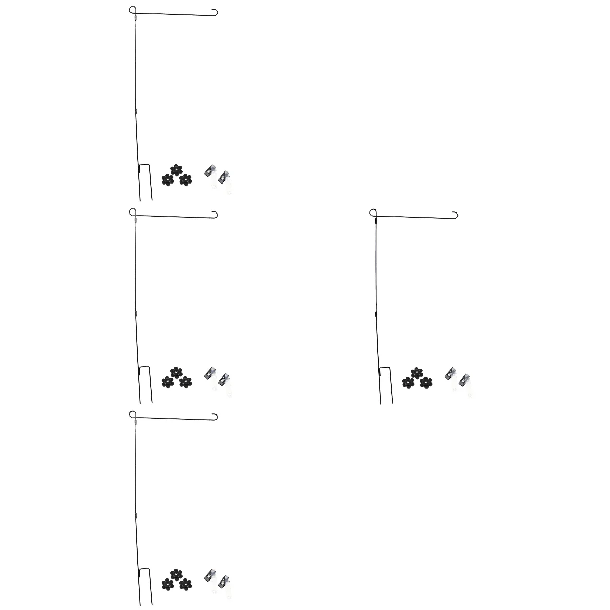 Set 4 Halloween Christmas Garden Flag Outdoor Decorative Flags Pole Pole Festival The Banner Alloy Stand Stopper Holder
Set 4 Halloween Christmas Garden Flag Outdoor Decorative Flags Pole Pole Festival The Banner Alloy Stand Stopper Holder