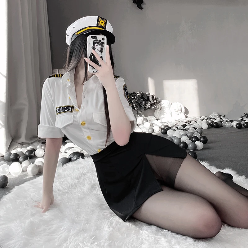 Sexy Policewoman Uniform Flight Attendant Costume Suit Erotic OL Business Attire Erotic Lingerie Temptation Couple Cosplay
Sexy Policewoman Uniform Flight Attendant Costume Suit Erotic OL Business Attire Erotic Lingerie Temptation Couple Cosplay