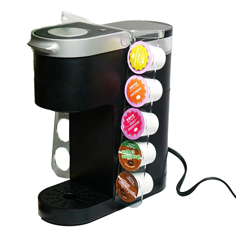 Acrylic Coffee Pod Holder, Space Saving Design, Easy Installation, Keep Your Coffee Pods Organized and Accessible
Acrylic Coffee Pod Holder, Space Saving Design, Easy Installation, Keep Your Coffee Pods Organized and Accessible