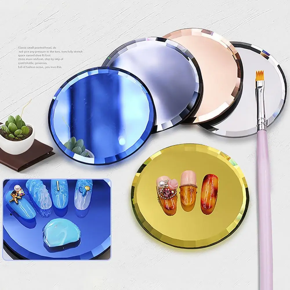 Nail Art Color Palette False Tips Mirror Glass Display Board DIY Manicure Tool
Nail Art Color Palette False Tips Mirror Glass Display Board DIY Manicure Tool
