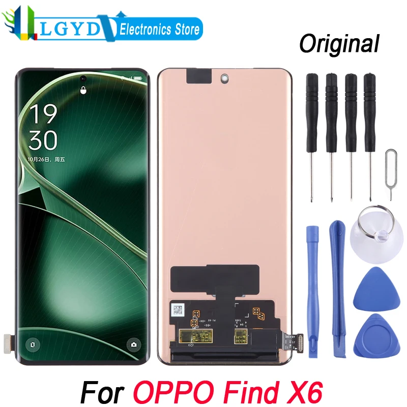Оригинальный ЖК-экран AMOLED для телефона OPPO Find X6, дисплей с дигитайзером, полная сборка, замена
Оригинальный ЖК-экран AMOLED для телефона OPPO Find X6, дисплей с дигитайзером, полная сборка, замена