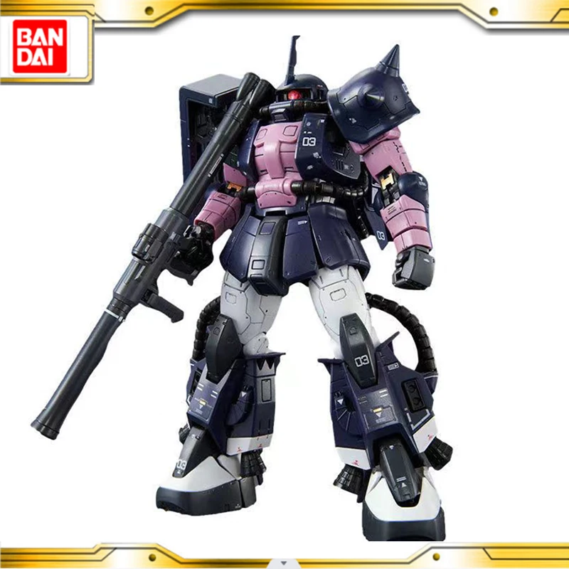 Bandai Gundam RG PB 1/144 MS-06 R-1A Black Tri-Stars ZAKU II Gundam Genuine Action Figures Assemble Anime Model Toys
Bandai Gundam RG PB 1/144 MS-06 R-1A Black Tri-Stars ZAKU II Gundam Genuine Action Figures Assemble Anime Model Toys