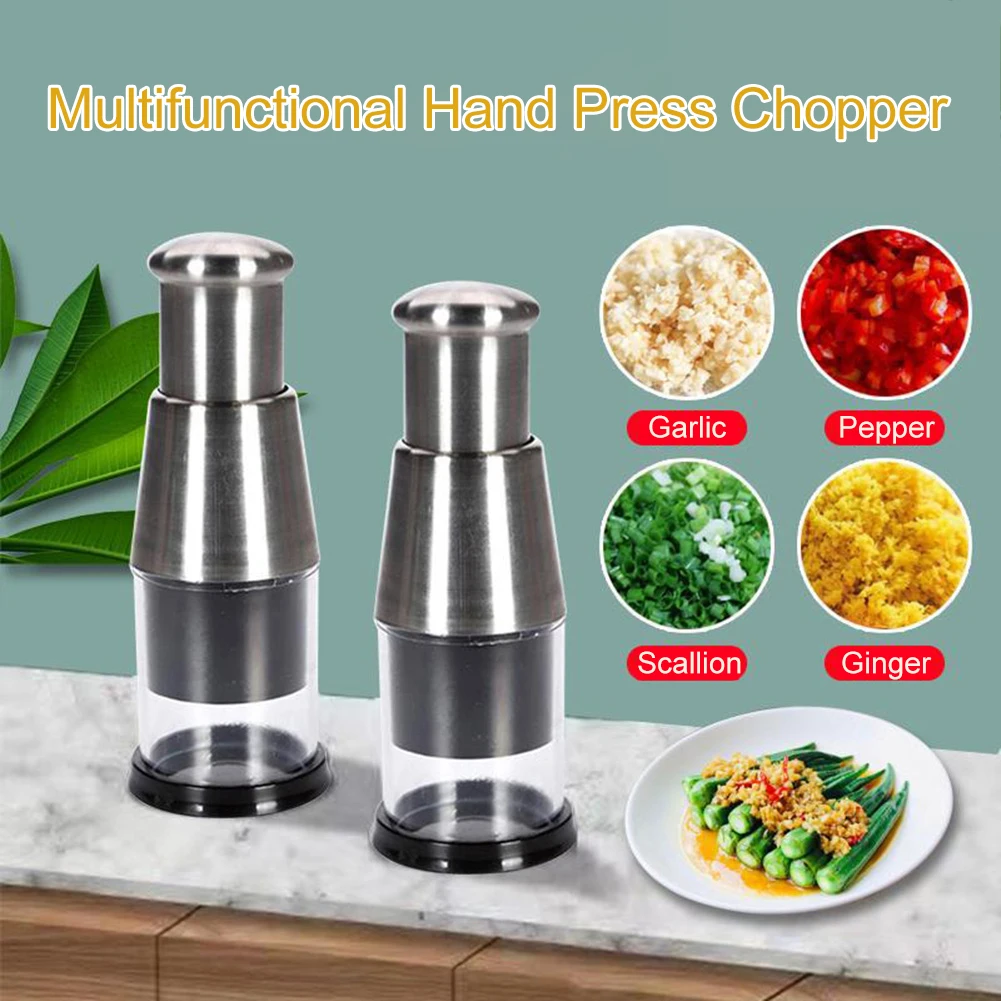 Stainless Steel Multifunctional Garlic Masher Hand Press Onion Chopper Food Cutter Pat Knife Vegetable Chopper Kitchen Tools
Stainless Steel Multifunctional Garlic Masher Hand Press Onion Chopper Food Cutter Pat Knife Vegetable Chopper Kitchen Tools