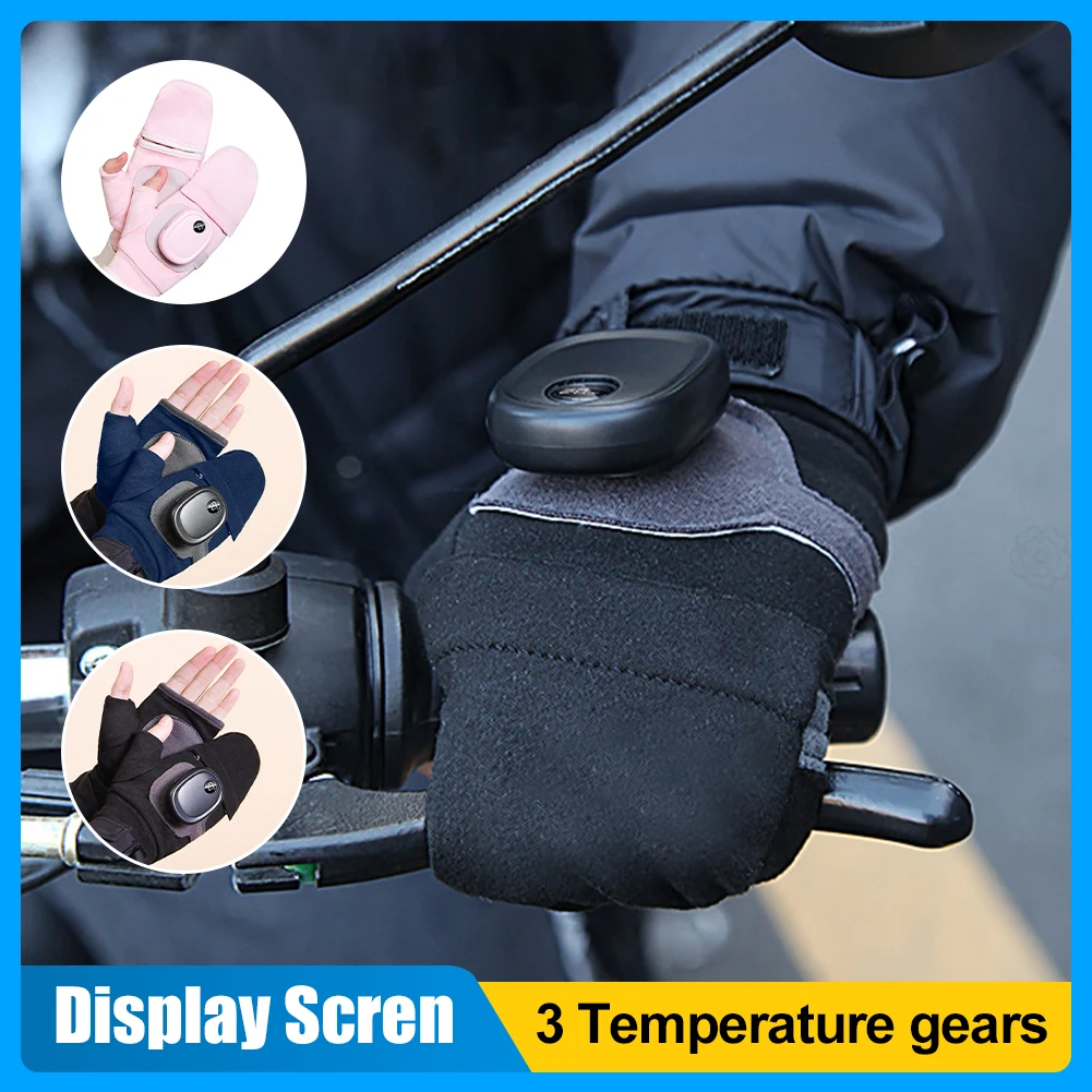Electric Heating Gloves for Women USB Rechargeable 3 Temp Gears Heated Mittens Winter Warm Waterproof Gloves for Outdoor Travel
Electric Heating Gloves for Women USB Rechargeable 3 Temp Gears Heated Mittens Winter Warm Waterproof Gloves for Outdoor Travel