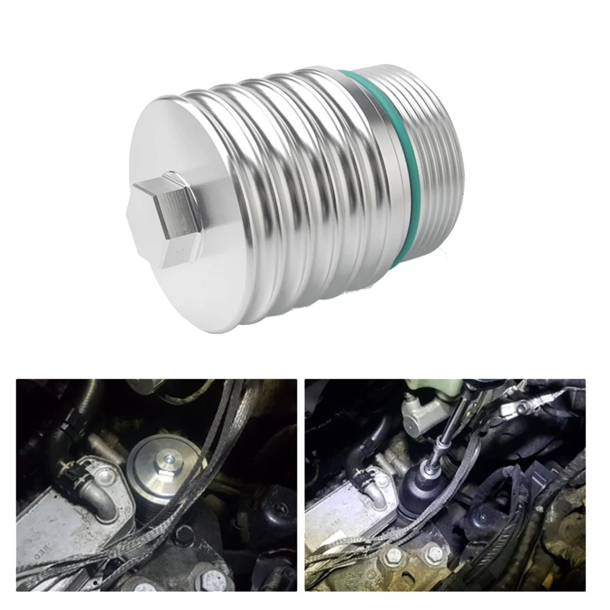 For VW Filter Housing for Audi DSG 6 Speed DQ250 Transmission Filter Cover Aluminum Alloy Filter Cover Car Modification
For VW Filter Housing for Audi DSG 6 Speed DQ250 Transmission Filter Cover Aluminum Alloy Filter Cover Car Modification