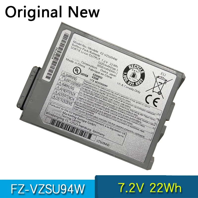 Новый оригинальный FZ-VZSU94W VZSU95W VZSU94 VZSU94JS ноутбук Батарея для цифрового фотоаппарата Panasonic FZ-M1 FZ-B2 FZ-M1C FZ M1 B2 M1C Toughpad 7,2 V 22Wh
Новый оригинальный FZ-VZSU94W VZSU95W VZSU94 VZSU94JS ноутбук Батарея для цифрового фотоаппарата Panasonic FZ-M1 FZ-B2 FZ-M1C FZ M1 B2 M1C Toughpad 7,2 V 22Wh
