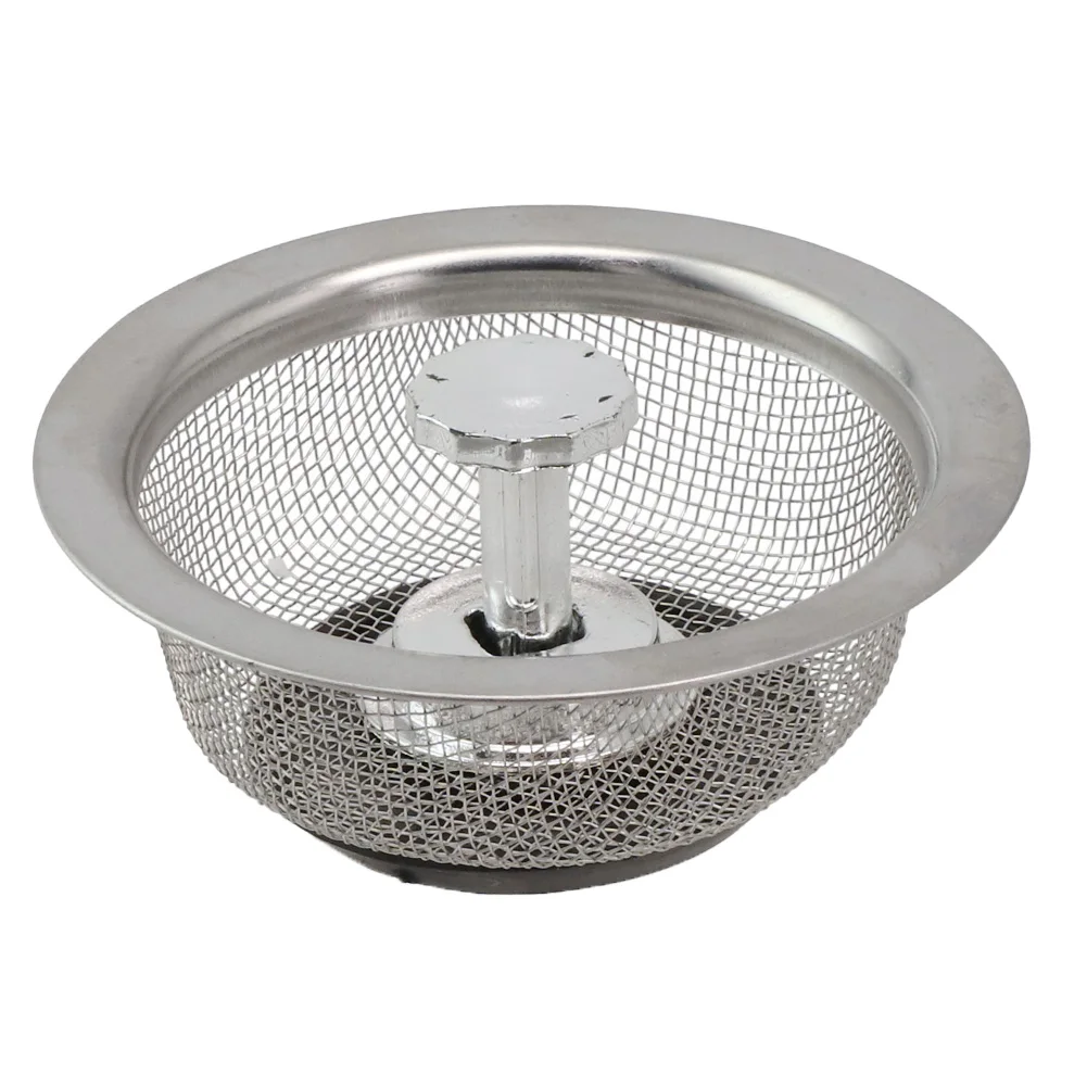 Kitchen Sink Fine Mesh Leakage With Rubber Stopper Slag Screen Sewage Anti Blocking Stainless Steel Filter Screen Drains
Kitchen Sink Fine Mesh Leakage With Rubber Stopper Slag Screen Sewage Anti Blocking Stainless Steel Filter Screen Drains