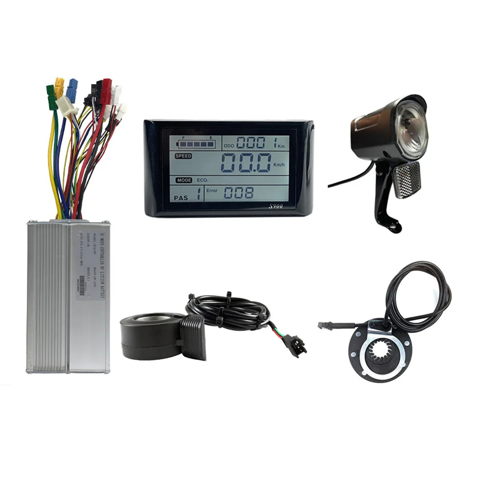 E-Bike Brushless Speed Motor Controller JN S900 LED Display Panel Scooter 30A Durable Electric Scooter Bicycle Accessories
E-Bike Brushless Speed Motor Controller JN S900 LED Display Panel Scooter 30A Durable Electric Scooter Bicycle Accessories