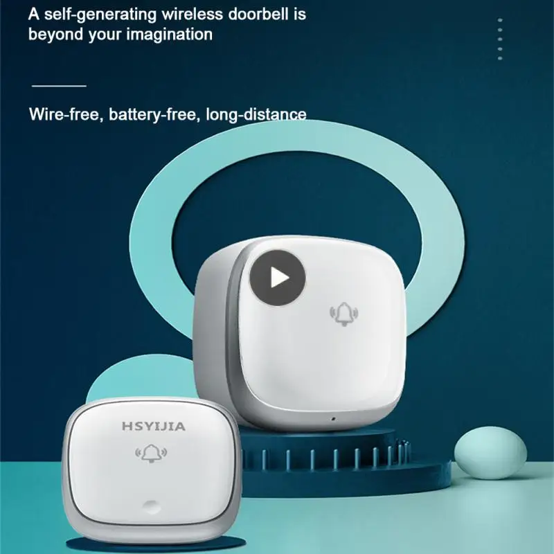 Safe Self-electric Sound Doorbell Intelligent Caller Silver Or Gold Colorful Sound And Light Two Styles Home Distance Caller
Safe Self-electric Sound Doorbell Intelligent Caller Silver Or Gold Colorful Sound And Light Two Styles Home Distance Caller