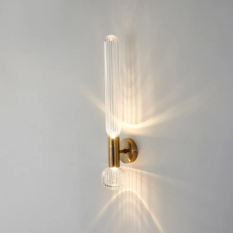 Modern Minimalist American Warm Wall Lamp Living Room Background Glass Art Bedroom Bedside Aisle Designer Creativity
Modern Minimalist American Warm Wall Lamp Living Room Background Glass Art Bedroom Bedside Aisle Designer Creativity