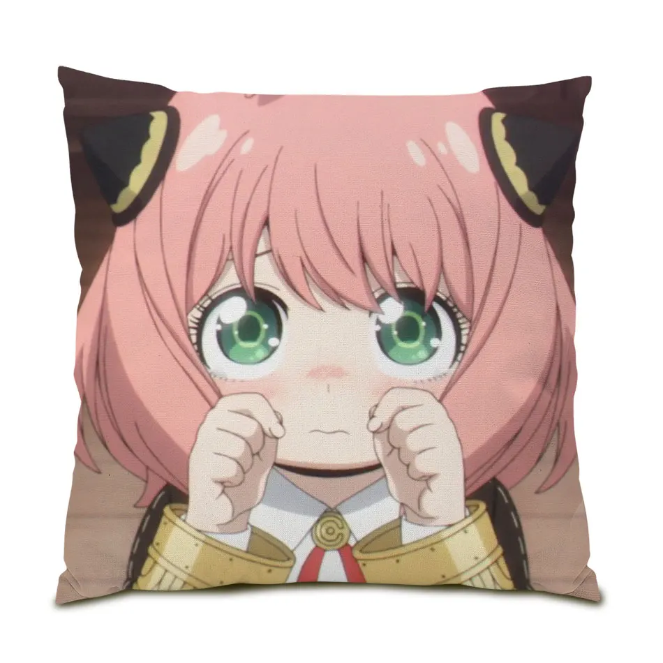 Kawaii Anya Forger Cushion Cover 45x45 SPYxFAMILY Anime Pillowcase Cartoon Girl Pillow Cover Home Decor Office Chair Sofa B0151
Kawaii Anya Forger Cushion Cover 45x45 SPYxFAMILY Anime Pillowcase Cartoon Girl Pillow Cover Home Decor Office Chair Sofa B0151