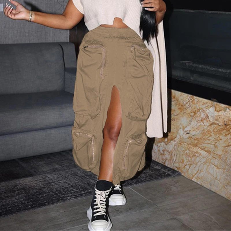 Fashion Oversized Pockets Street Loose Maxi Skirts Fall Club Outfits Women 2023 Elastic Waist A-Line Sexy Party Female Wholesale
Fashion Oversized Pockets Street Loose Maxi Skirts Fall Club Outfits Women 2023 Elastic Waist A-Line Sexy Party Female Wholesale