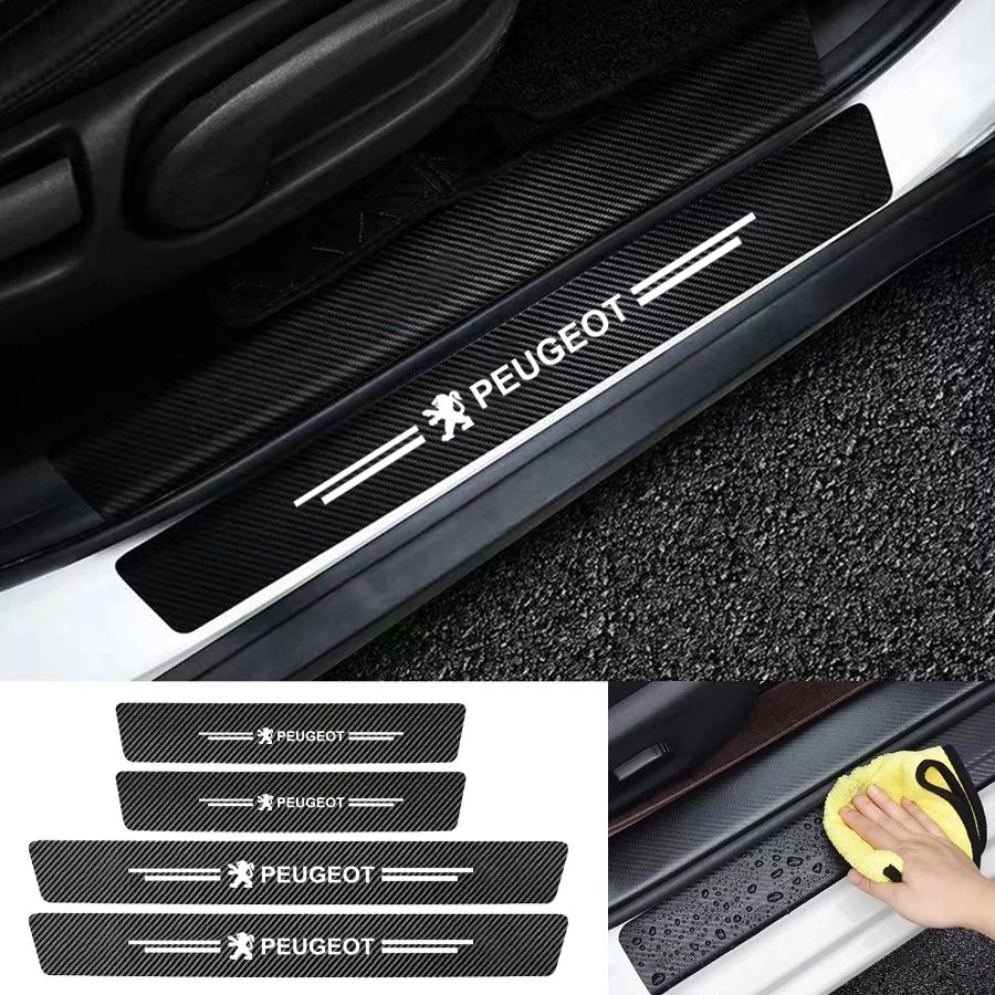 Car Door Sill Anti-stomping Protection Carbon Fiber Welcome Pedal Accessories For Peugeot 107 108 206 207 308 307 407 508 2008
Car Door Sill Anti-stomping Protection Carbon Fiber Welcome Pedal Accessories For Peugeot 107 108 206 207 308 307 407 508 2008