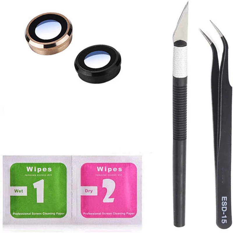 Back Rear Camera Glass Lens Replacement Compatible with iPhone 6 and iPhone 6s - Incl , Tweezer and Wipe
Back Rear Camera Glass Lens Replacement Compatible with iPhone 6 and iPhone 6s - Incl , Tweezer and Wipe