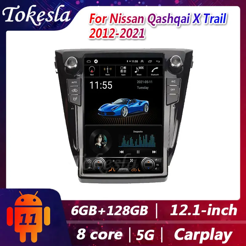 Автомобильный радиоприемник Tokesla для NISSAN Qashqai X-TRAIL Tesla Andorid Auto Carplay 2 Din стерео плеер Мультимедиа Gps Навигация DVD экран
Автомобильный радиоприемник Tokesla для NISSAN Qashqai X-TRAIL Tesla Andorid Auto Carplay 2 Din стерео плеер Мультимедиа Gps Навигация DVD экран