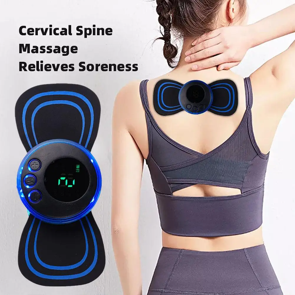 Portable Neck Body Massager Muscle Relief Pain Mini Electric Convenient Intelligent Cervical Massage Stickers Meridian Massager
Portable Neck Body Massager Muscle Relief Pain Mini Electric Convenient Intelligent Cervical Massage Stickers Meridian Massager