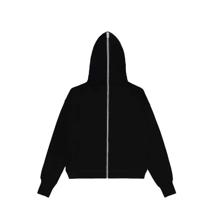 Толстовка Мужская/Женская однотонная с длинным рукавом, на молнии 
Толстовка Мужская/Женская однотонная с длинным рукавом, на молнии