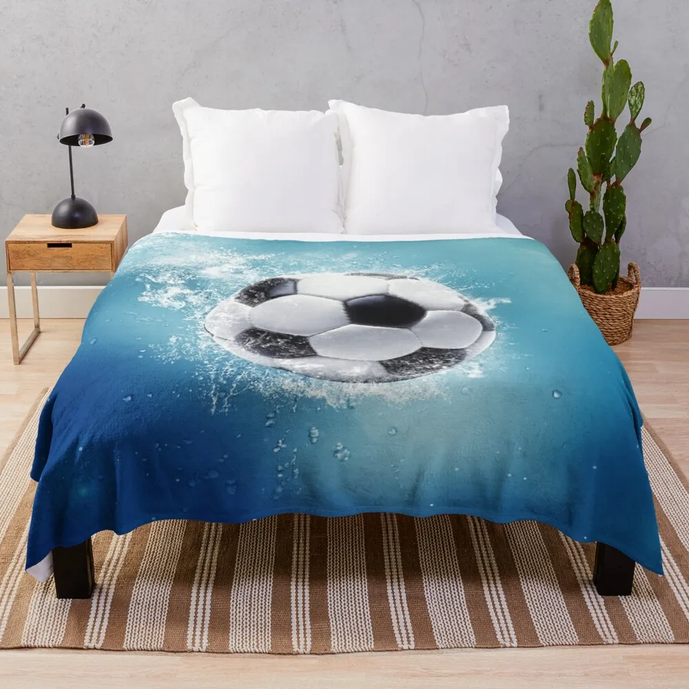 Soccer Water Splash Throw Blanket Comforter Blanket Crochet Blanket Travel Blanket
Soccer Water Splash Throw Blanket Comforter Blanket Crochet Blanket Travel Blanket