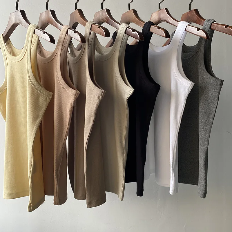 Women Slim Stretch Sleeveless Tank Top lady classic O-neck Vest Camis Female Casual Fashion Bottoming Top
Women Slim Stretch Sleeveless Tank Top lady classic O-neck Vest Camis Female Casual Fashion Bottoming Top