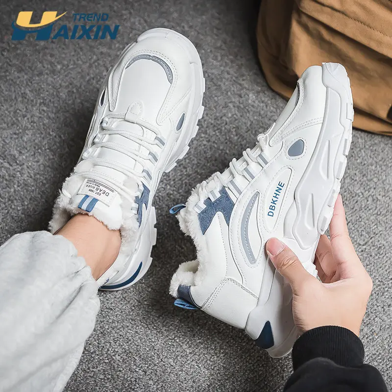 Winter Trend Men 2022 New Winter Trainers Warm Men Shoes Waterproof Non-Slip Sneakers Male Tenis Shoes Plush Shoes for Men
Winter Trend Men 2022 New Winter Trainers Warm Men Shoes Waterproof Non-Slip Sneakers Male Tenis Shoes Plush Shoes for Men
