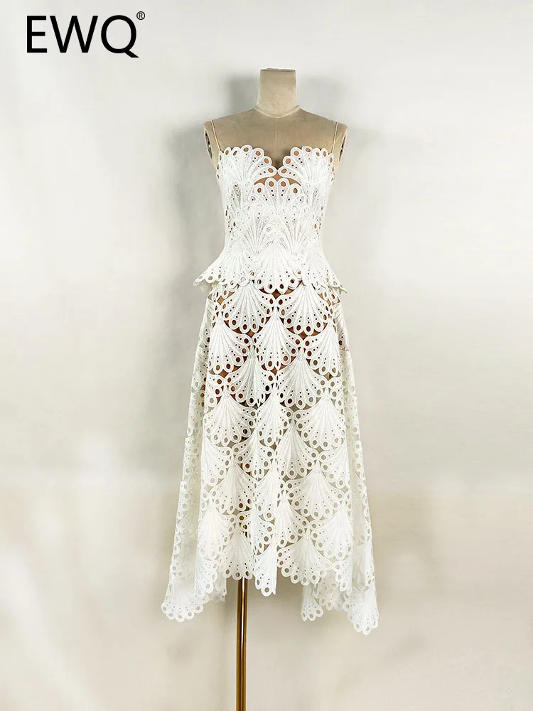EWQ Sweet Style Y2K Vestidos 2023 Summer New Women's Dress Embroidery Hollow Out Solid Color High Waist A-line Dresses 27SN1742
EWQ Sweet Style Y2K Vestidos 2023 Summer New Women's Dress Embroidery Hollow Out Solid Color High Waist A-line Dresses 27SN1742