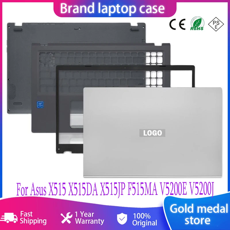 New Original For Asus X515 X515DA X515JP F515MA V5200E V5200J LCD Back Cover Front Bezel Hinges Palmrest Bottom Case Gray Silver
New Original For Asus X515 X515DA X515JP F515MA V5200E V5200J LCD Back Cover Front Bezel Hinges Palmrest Bottom Case Gray Silver