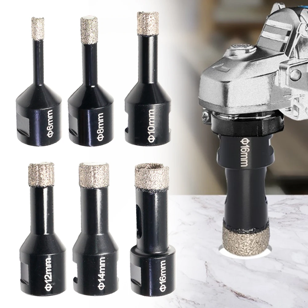 1pc Hole Opener M14 Thread Tooth Type Angle Grinder 6-16mm For Glass Ceramic Marble Concrete Vitrified Tile Power Tools
1pc Hole Opener M14 Thread Tooth Type Angle Grinder 6-16mm For Glass Ceramic Marble Concrete Vitrified Tile Power Tools