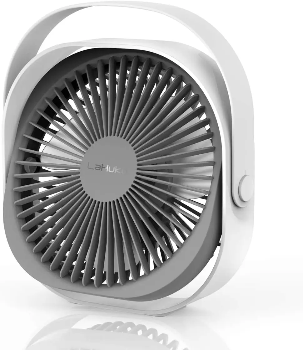 Ventilador de escritorio de 8 pulgadas, ventilador USB silencioso, ventilador personal recargable, ventilador portátil de 360
Ventilador de escritorio de 8 pulgadas, ventilador USB silencioso, ventilador personal recargable, ventilador portátil de 360