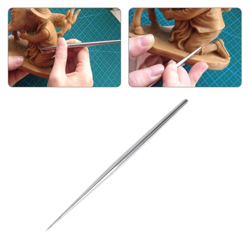 Pottery Modeling Stick Acupressure Texture Creasing Indentation Sharp Pottery Clay Tool Carving Clay Stainless Steel Tool
Pottery Modeling Stick Acupressure Texture Creasing Indentation Sharp Pottery Clay Tool Carving Clay Stainless Steel Tool