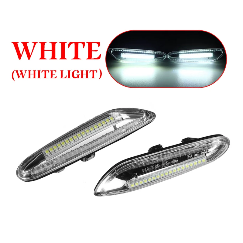 2pcs For BMW E46 E60 E61 E90 E91 E81 E82 E88 X3 X1 Dynamic Flowing LED Turn Signal Side Marker Light Blinker Lamp
2pcs For BMW E46 E60 E61 E90 E91 E81 E82 E88 X3 X1 Dynamic Flowing LED Turn Signal Side Marker Light Blinker Lamp