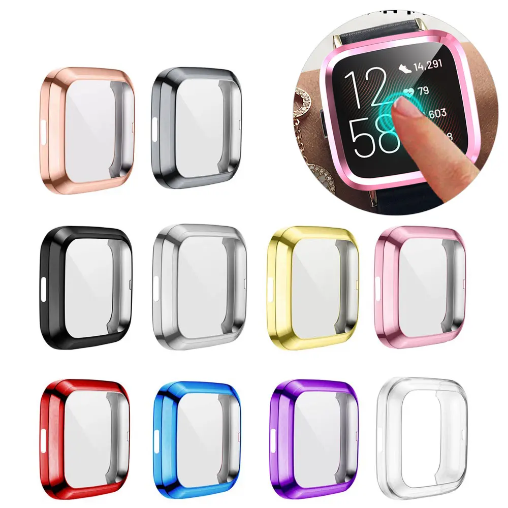 Защитный чехол для Fitbit Versa1 Versa 2 versa lite, чехол для часов, Мягкий защитный чехол из ТПУ, чехол-бампер, чехол-рамка
Защитный чехол для Fitbit Versa1 Versa 2 versa lite, чехол для часов, Мягкий защитный чехол из ТПУ, чехол-бампер, чехол-рамка