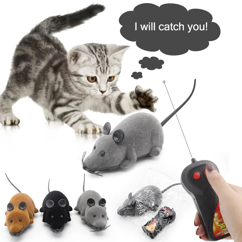 Funny Cat Toy Mouse Wireless Remote Control Simulation Mouse Electric Funny Cat Pet Toy with Remote Control Pet Toys Cat Toys
Funny Cat Toy Mouse Wireless Remote Control Simulation Mouse Electric Funny Cat Pet Toy with Remote Control Pet Toys Cat Toys