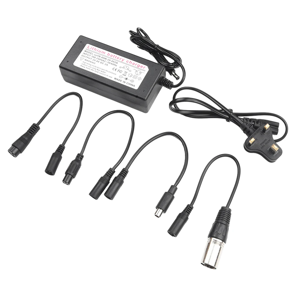 Practical New Durable Charger Connector Multiple Protections Professional Smart 29.4V 5 Plugs For 25.2V 25.9V 25.6V 24V
Practical New Durable Charger Connector Multiple Protections Professional Smart 29.4V 5 Plugs For 25.2V 25.9V 25.6V 24V