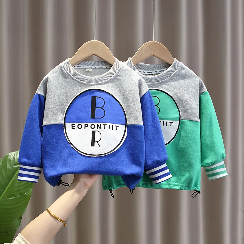 Boys Cotton Sweaters Spring and Autumn Bottomed Children's Leisure T-shirt Fashion Children's Sweatshirts 2-11Years 
Boys Cotton Sweaters Spring and Autumn Bottomed Children's Leisure T-shirt Fashion Children's Sweatshirts 2-11Years