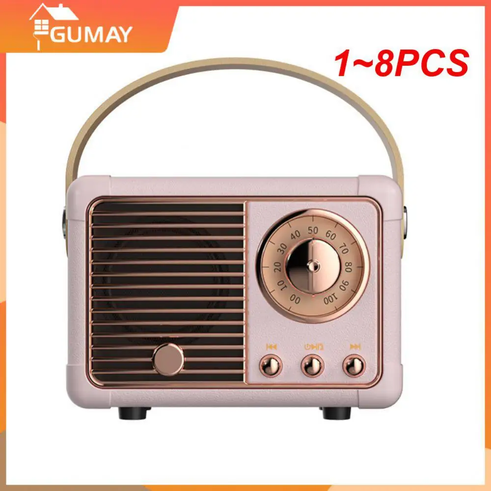 1~8PCS Mini Retro Desk Decor Speaker Wireless USB Charging Subwoofer Speaker Desktop Kawaii Decoration Cute
1~8PCS Mini Retro Desk Decor Speaker Wireless USB Charging Subwoofer Speaker Desktop Kawaii Decoration Cute