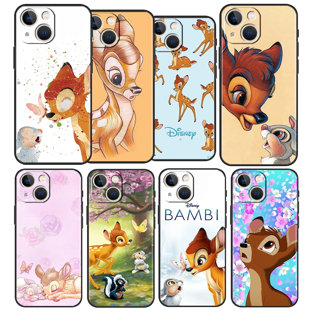 Bambi Disney Anime Phone Case For Apple iPhone 14 13 12 11 Pro Max Mini XS Max X XR 7 8 Plus 5S Silicone Black Shell
Bambi Disney Anime Phone Case For Apple iPhone 14 13 12 11 Pro Max Mini XS Max X XR 7 8 Plus 5S Silicone Black Shell