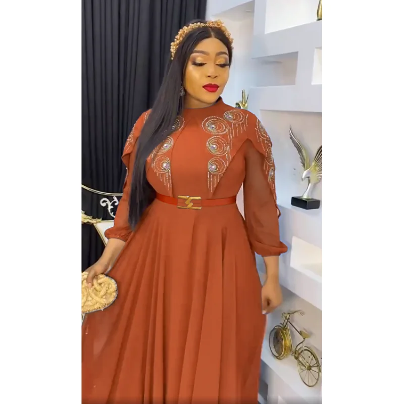 African Maxi Dresses For Women 2022 New Evening Party Long Dress Africa Clothing Elegant Kaftan Muslim Fashion Chiffon Dress
African Maxi Dresses For Women 2022 New Evening Party Long Dress Africa Clothing Elegant Kaftan Muslim Fashion Chiffon Dress