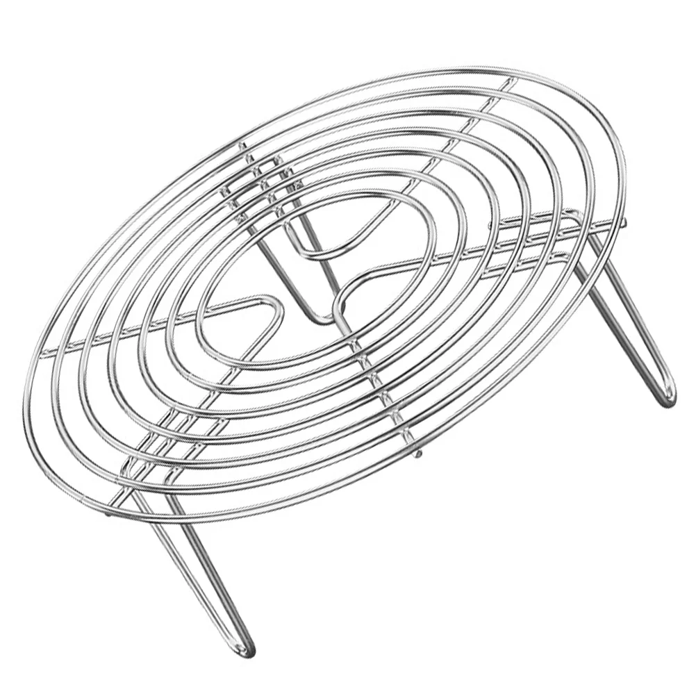 Egg Steamer Round Rack Stand Multifunction Cooking Bracket Baking Holder 304 Stainless Steel
Egg Steamer Round Rack Stand Multifunction Cooking Bracket Baking Holder 304 Stainless Steel