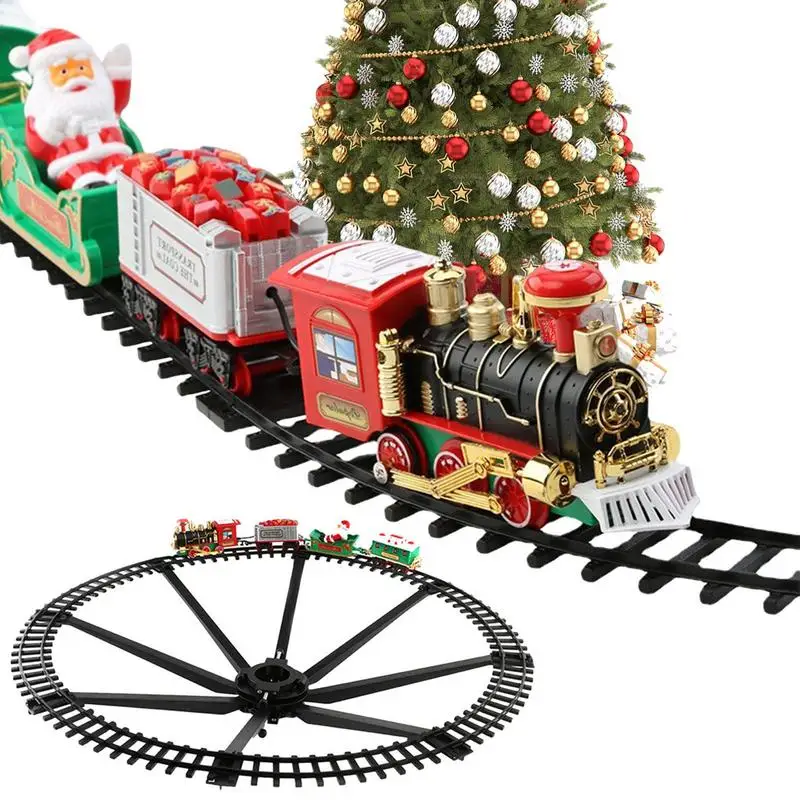 Christmas Train Toys Railway Toy Cars Without Music Racing Track Santa Claus Christmas Decoration Mini Train Model Toy
Christmas Train Toys Railway Toy Cars Without Music Racing Track Santa Claus Christmas Decoration Mini Train Model Toy