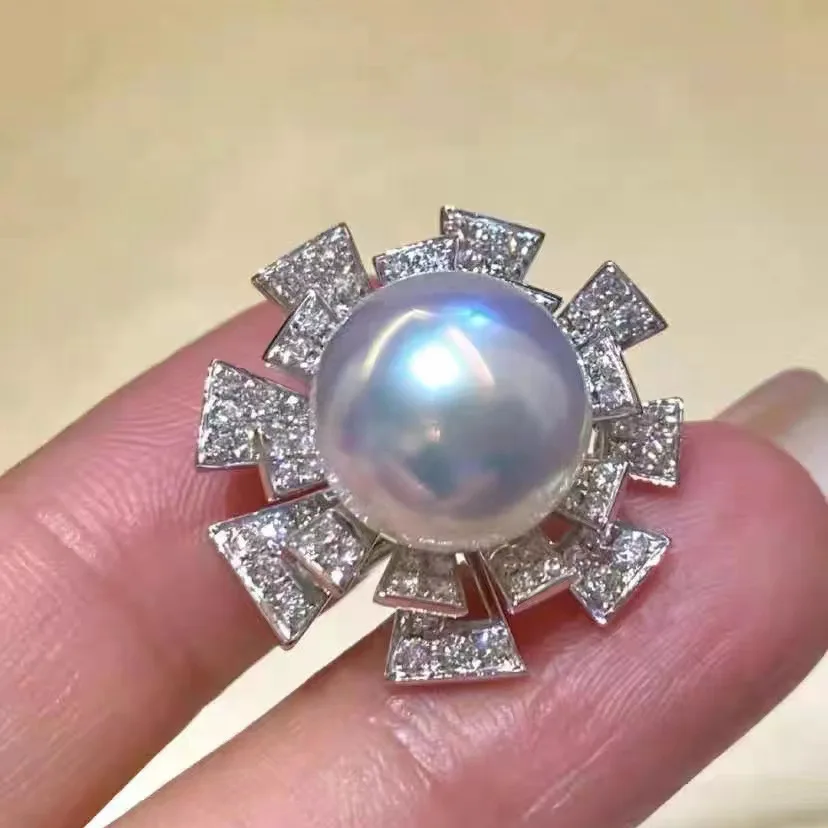 Flower Stud Earring Pearl diamond 925 sterling silver Jewelry Engagement Wedding Earrings for Women Bridal Birthday Party Gift
Flower Stud Earring Pearl diamond 925 sterling silver Jewelry Engagement Wedding Earrings for Women Bridal Birthday Party Gift