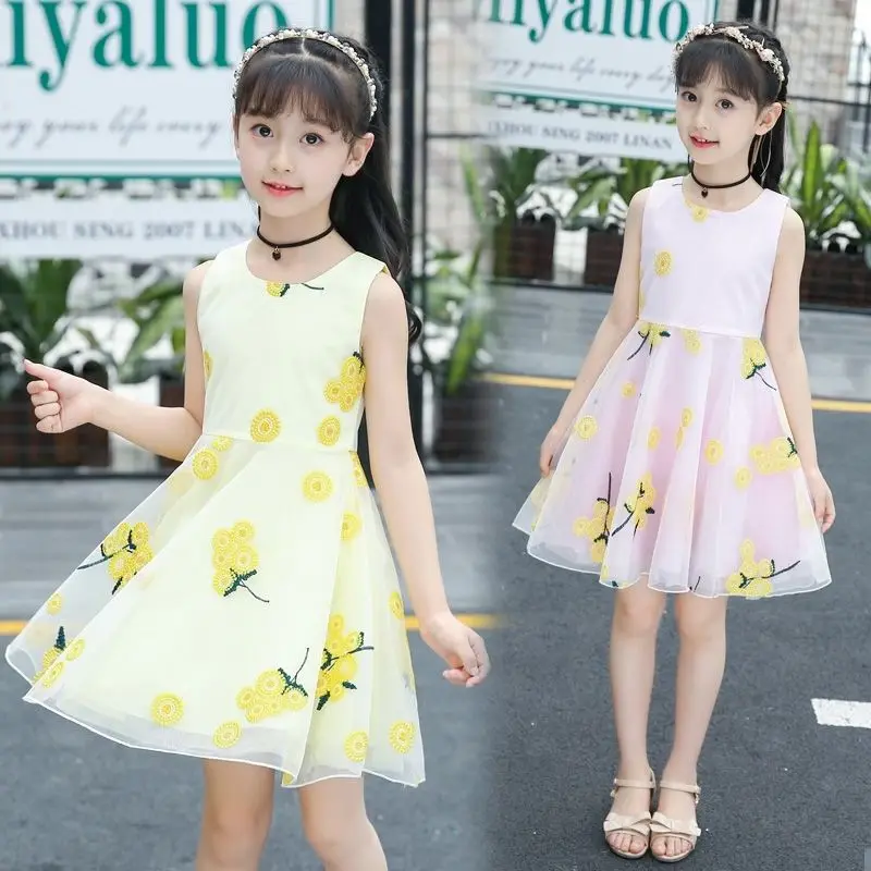 Girls Dress 2022 New Summer Girls Dresses for School for Girls Casual Sleeveless Princess Party Children's Clothes 12 7 Year Old
Girls Dress 2022 New Summer Girls Dresses for School for Girls Casual Sleeveless Princess Party Children's Clothes 12 7 Year Old