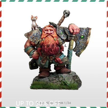 75mm Resin Figures Unpainted Model Kit 1/24 75mm Dwarf Axe Hand (original Special) White Model 355
75mm Resin Figures Unpainted Model Kit 1/24 75mm Dwarf Axe Hand (original Special) White Model 355